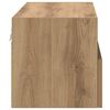 vidaXL TV-Wandregale 2 pcs Artisan-Eiche 60 x 30 x 30 cm Holzwerkstoff