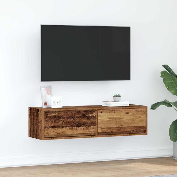 vidaXL TV-Schr&auml;nk Altholz 100 x 31 x 25,5 cm Holzwerkstoff