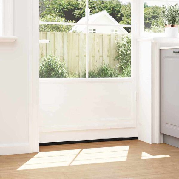 vidaXL Aufsteck T&uuml;rb&uuml;rstendichtungen 12 pcs Silber 100 cm