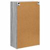 vidaXL TV-Wandschrank Graues Sonoma 59,5 x 31 x 100 cm Holzwerkstoff