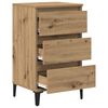 vidaXL Nachttisch Artisan-Eiche 45 x 35 x 44 cm Holzwerkstoff
