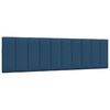 vidaXL Bettgestell ohne Matratze "Hanko" Blau 180x200 cm Stoff
