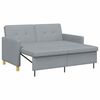 vidaXL Schlafsofa Ausziehbar Hellgrau 154 x 94,5 x 80,5 cm