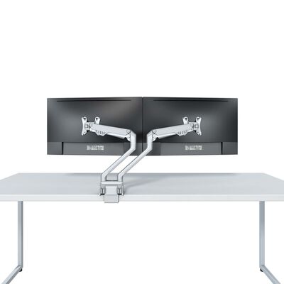 NewStar Tischhalterung für 2 Monitore 10"-32" Vollbeweglich 47 cm