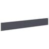 vidaXL Rasenkante 30 stk. 100 x 15 cm Stahl Anthrazit