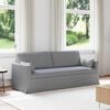 vidaXL Sofa Hellgrau Gesamtabmessungen: 78 x 78 x 80 cm (B x T x H)