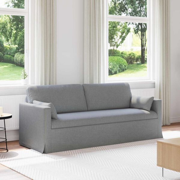 vidaXL Sofa Hellgrau Gesamtabmessungen: 78 x 78 x 80 cm (B x T x H)