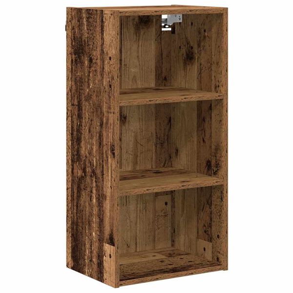 vidaXL H&auml;ngeschrank Altholz 40 x 29,5 x 80 cm Holzwerkstoff