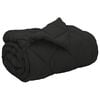 vidaXL Winterbettdecke 155 x 220 cm 450 g/m&sup2; Schwarz