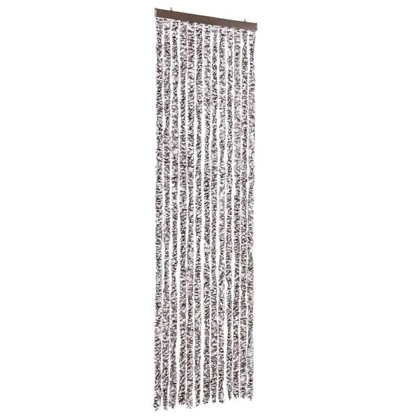 vidaXL Insektenschutz-Vorhang Braun und Beige 56x200 cm Chenille