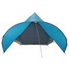 vidaXL Teepee Zelt f&uuml;r 5 Personen Blau und Grau 600 x 600 x 347 cm