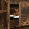 vidaXL Sideboard Geräucherte Eiche 120 x 41 x 75 cm Holzwerkstoff
