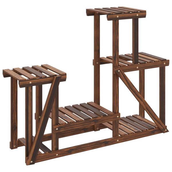 vidaXL Blumenst&auml;nder 90x25x73,5 cm Massivholz Tanne