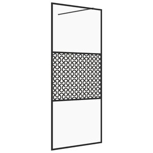 vidaXL Duschwand f&uuml;r Begehbare Dusche mit Klarem ESG Glas 100x195 cm