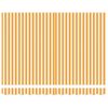 vidaXL Markisenersatzstoff Gelb und Wei&szlig; 235 x 195 cm Polyester