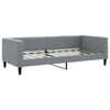 vidaXL Tagesbett Hellgrau 90x190 cm Stoff