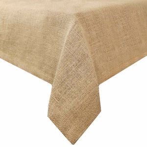 vidaXL Jute-Tischdecke Natur 140 x 240 cm 100% Tossa-Jute
