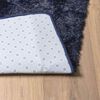 vidaXL Teppich Shaggy Hochflor NAVARRA Marineblau 160x230 cm Polyester