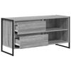 vidaXL TV-Schr&auml;nk Graues Sonoma 100 x 36 x 49,5 cm Holzwerkstoff