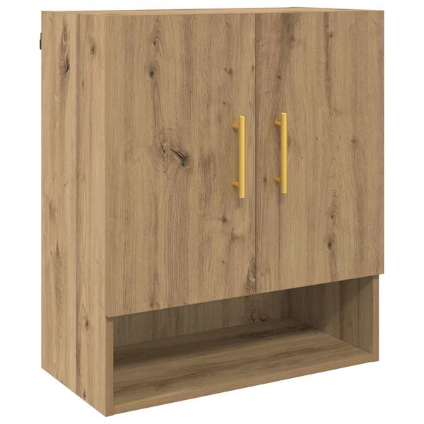 vidaXL Wandschrank Artisan-Eiche 60 x 31 x 70 cm Holzwerkstoff