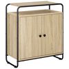 vidaXL Sideboard Sonoma-Eiche 68 x 35 x 75 cm Holzwerkstoff