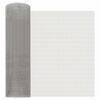 vidaXL Mesh Bildschirm 40 x 500 cm 6 Mesh Edelstahl 201 Silber