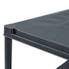 vidaXL Lagerregal Schwarz 100 kg 60 x 30 x 138 cm Kunststoff