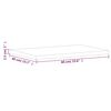 vidaXL Waschtischplatte 60x40x2,5 cm Massivholz Buche