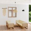 vidaXL 8-tlg. Garten-Lounge-Set mit Kissen Kiefer Massivholz