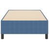 vidaXL Boxspringbett Blau 90 x 190 cm Cordstoff