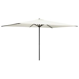 vidaXL Gartensonnenschirm 200 x 300 cm Polyester Rechtwinklig Creme