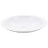 vidaXL Waschbecken 59,3 x 35,1 x 10,7 cm Mineralguss/Marmorguss Wei&szlig;