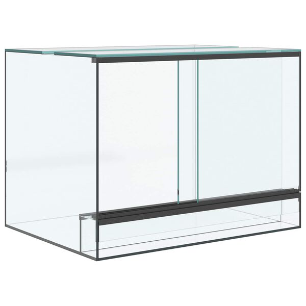 vidaXL Terrarium mit Speicher Transparent 40 x 30 x 30 cm Glas