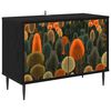 vidaXL TV-Schrank ZAANDAM 69 x 33 x 50,5 cm Schwarz Eichen-Optik