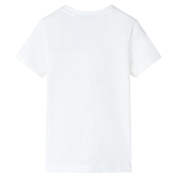 Kinder-T-Shirt Ecru 104
