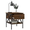 vidaXL Nachttische 2 Stk. Braun Eichen-Optik 40x42x45 cm Holzwerkstoff