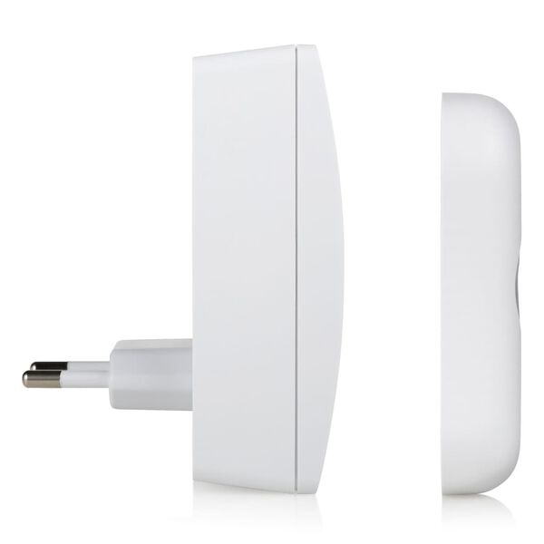 Byron Funk-T&uuml;rklingelset Plug-in Wei&szlig;