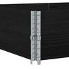 vidaXL Paletten-Aufsatzrahmen 2 Stk. Schwarz 150x100 Massivholz Kiefer