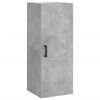 vidaXL Wandschrank Betongrau 34,5x34x90 cm