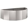 vidaXL Pflanzk&uuml;bel Silber 120 x 60 x 35 cm Edelstahl