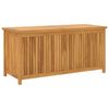 vidaXL Gartenbox 120x50x58 cm Massivholz Teak