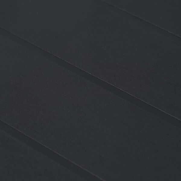 vidaXL Gartentisch Anthrazit 79x79x72 cm Kunststoff Rattan-Optik