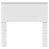 vidaXL Kopfteil Wei&szlig; 90 cm Holzwerkstoff