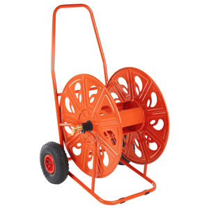 vidaXL Schlauchwagen f&uuml;r 140 m 3/4" Schlauch Stahl
