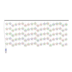vidaXL LED Sternenvorhang Lichterkette 500 LED Bunt 8 Funktionen