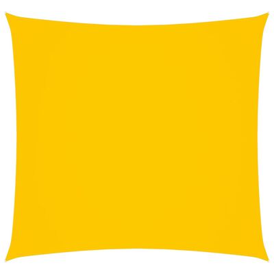 vidaXL Sonnensegel Oxford-Gewebe Quadratisch 7x7 m Gelb