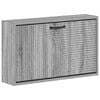 vidaXL Wandmontierter Schuhschrank HAARLEM 71 x 17 x 43 cm Sonoma-Grau