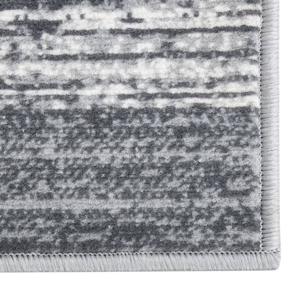 vidaXL Teppichl&auml;ufer BCF Grau 80x400 cm