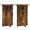 vidaXL Pflanzenst&auml;nder 2 Stk. R&auml;uchereiche &Oslash;40 x 60 cm Holzwerkstoff