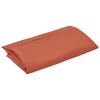 vidaXL Ersatzbezug für Sonnenschirm Terracotta-Rot 300 cm